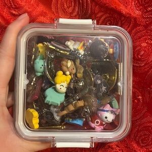 1 bento boxes of anime charms